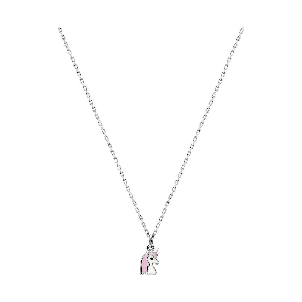 Collier argent 925/1000, motif licorne by Stauffer