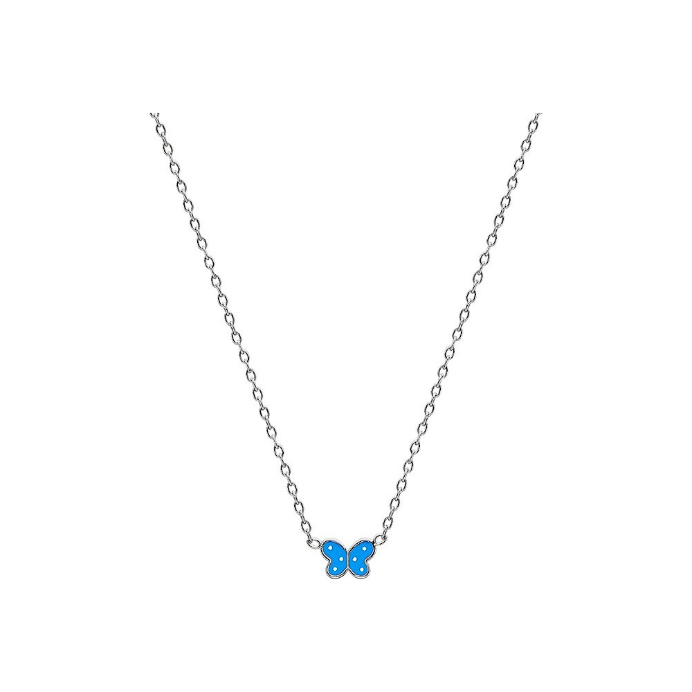 Collier argent 925/1000, motif papillon by Stauffer