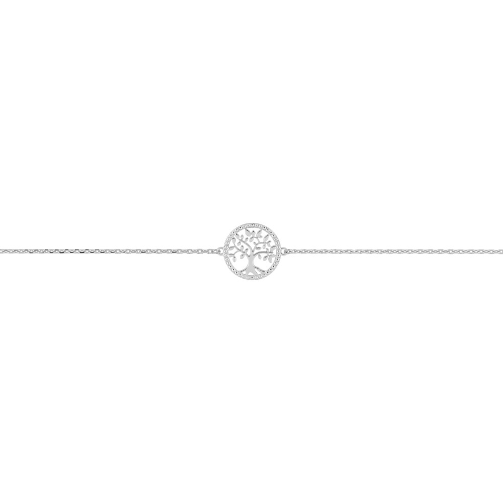 Bracelet argent 925/1000, motif arbre de vie by Stauffer