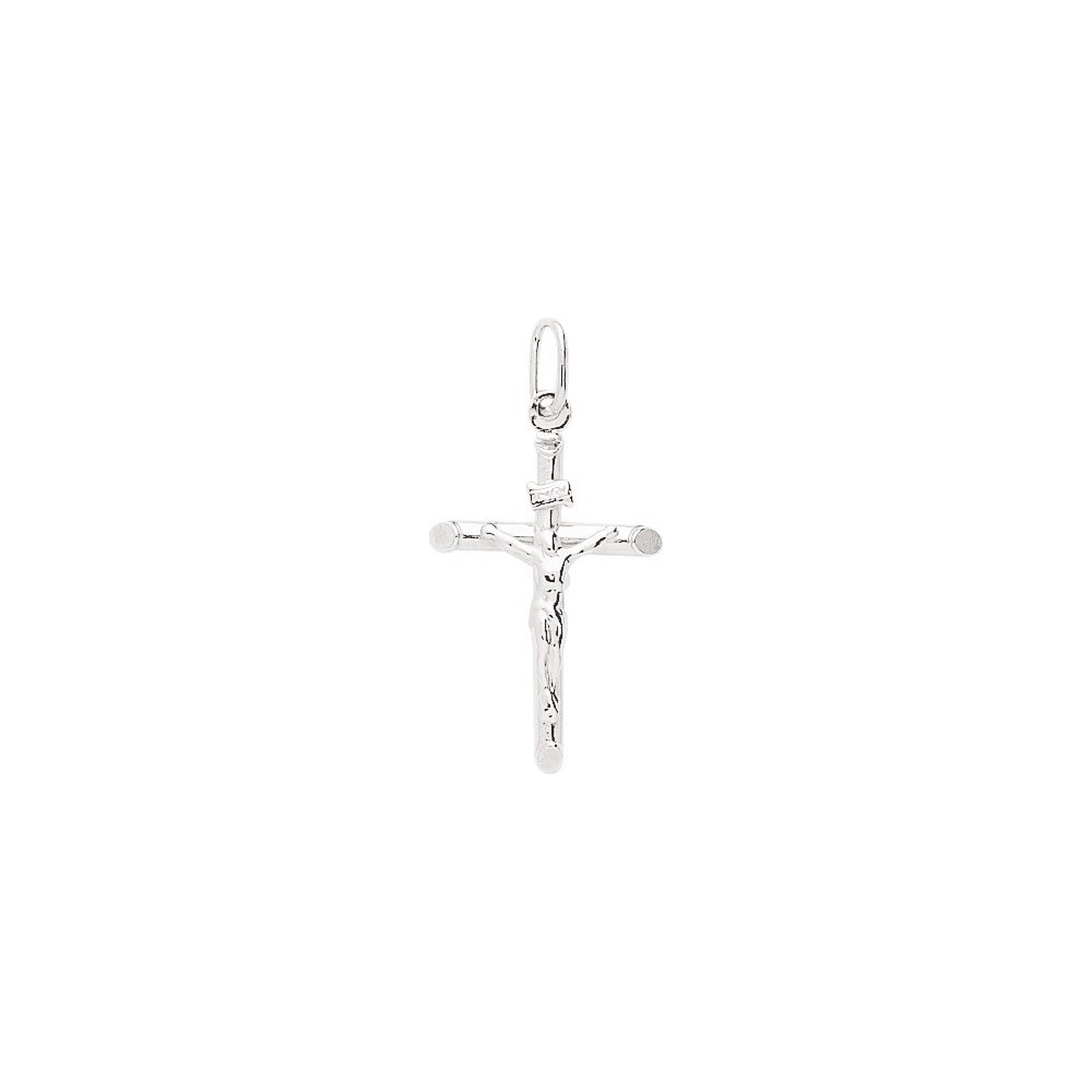 Pendentif croix avec Christ argent 925/1000 by Stauffer