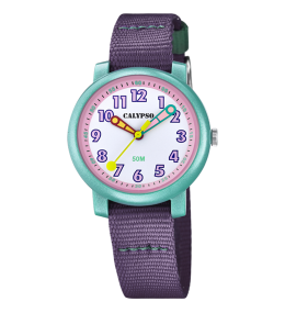 Montre Calypso enfant Violette et verte K5811/3