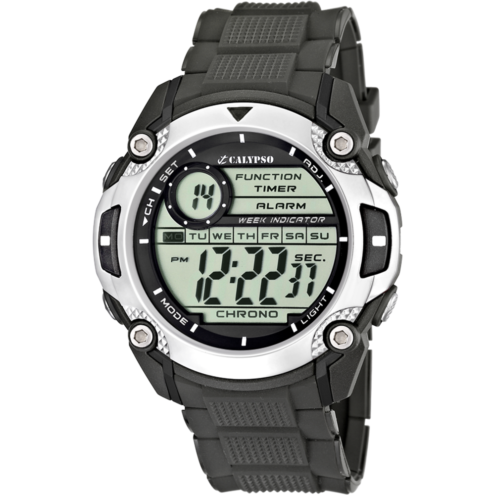 La Montre Calypso, Silicone, digital for man, K5577/1