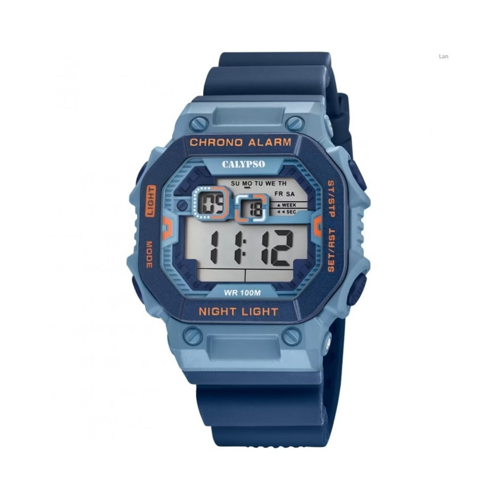La Montre Calypso, Silicone Digital For Man, K5840/6