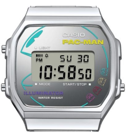 La Montre PAC-MAN x CASIO Vintage Collection, A168WEPC-7AER