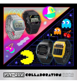 La Montre PAC-MAN x CASIO Vintage Collection, A168WEPC-7AER