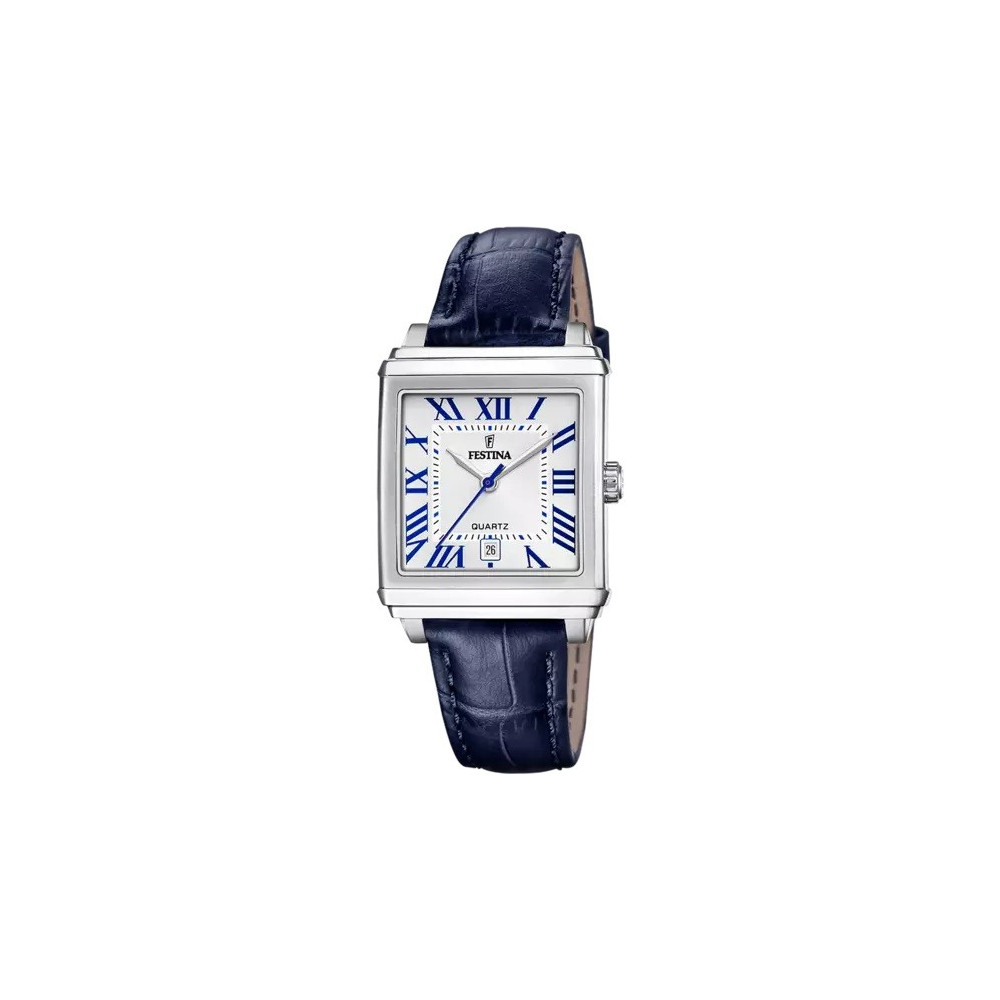La Montre femme FESTINA, 3 aiguilles, date, cuir, 20682/2