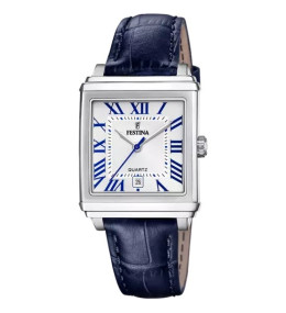 La Montre femme FESTINA, 3 aiguilles, date, cuir, 20682/2