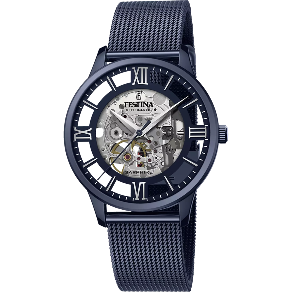 La Montre homme FESTINA, SKELETON Automatique, bracelet acier, 20574/1 La Montre homme FESTINA, SKELETON Automatique, bracelet acier, 20574/1