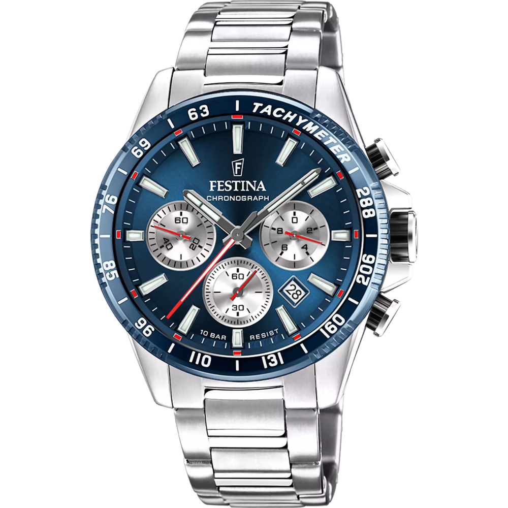 LES MONTRES FESTINA - Montre homme FESTINA, Chronographe acier, 20560/2 LES MONTRES FESTINA - Montre homme FESTINA, Chronographe acier, 20560/2
