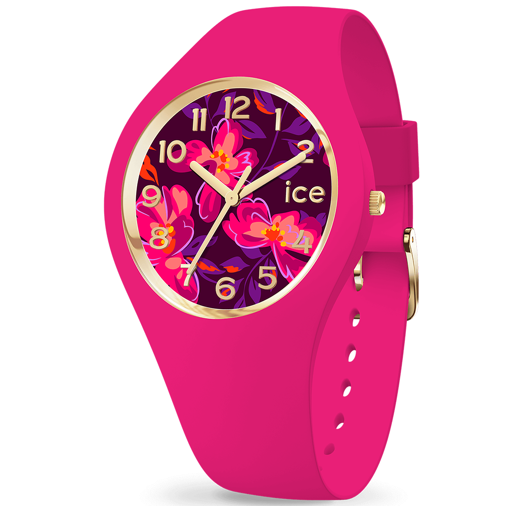 Montre ICE WATCH ICE flower, Fuschia blossom, SMALL 34 MM 021738