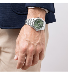 LES MONTRES LOTUS - Montre homme LOTUS, acier 18854/3