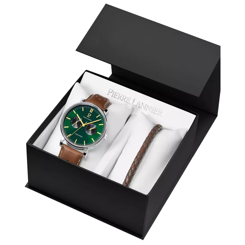 Coffret montre homme Pierre Lannier ESSENTIAL, 387D174