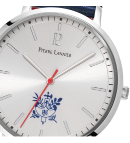 La Montre Homme Pierre Lannier ELYSEE, 3 aiguilles, cuir 454D126