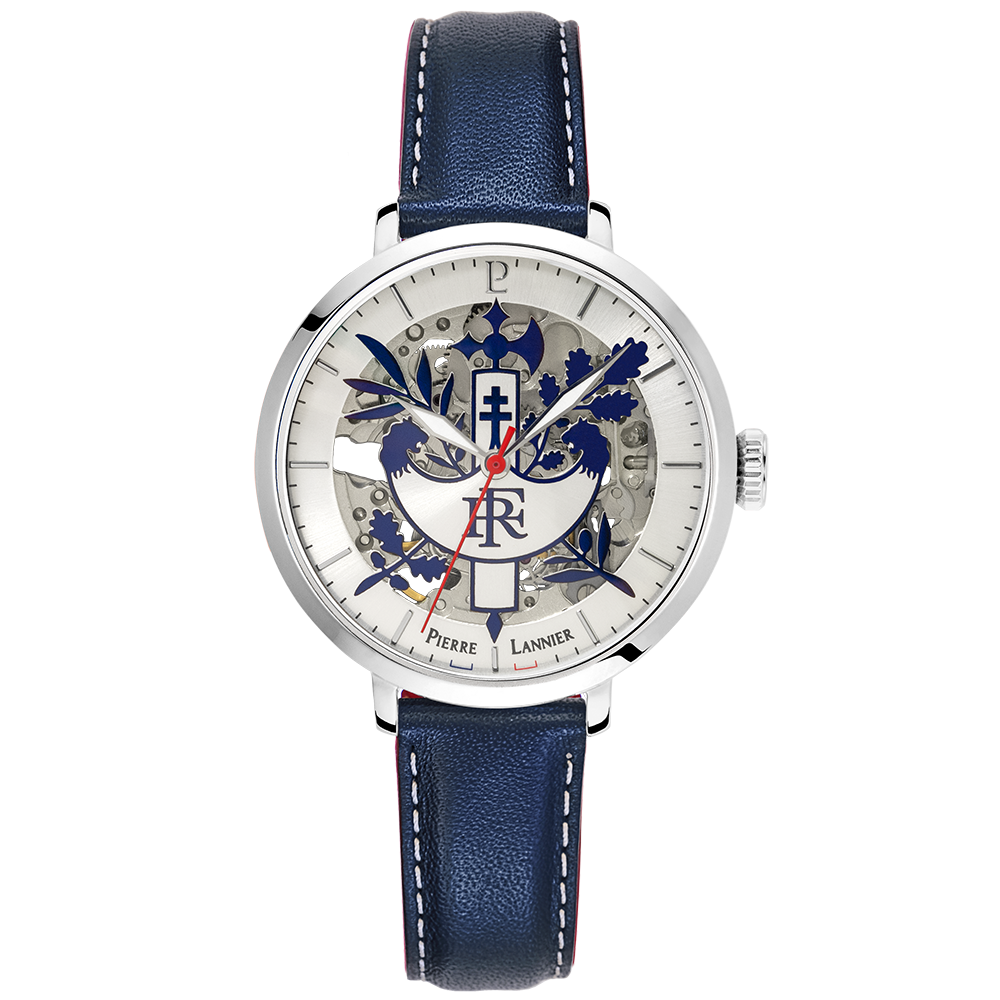 La Montre Femme Pierre Lannier ELYSEE, automatique, cuir 455F626