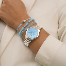Le Coffret Montre Femme Pierre Lannier, ROXANE, Les interchangeables, acier 376F661