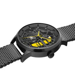La Montre Homme Pierre Lannier PADDOCK, automatique, acier 338A449