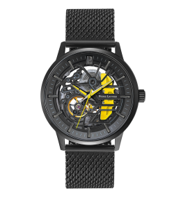 La Montre Homme Pierre Lannier PADDOCK, automatique, acier 338A449