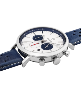 La Montre Homme Pierre Lannier BARON, chrongraphe, cuir 219G106