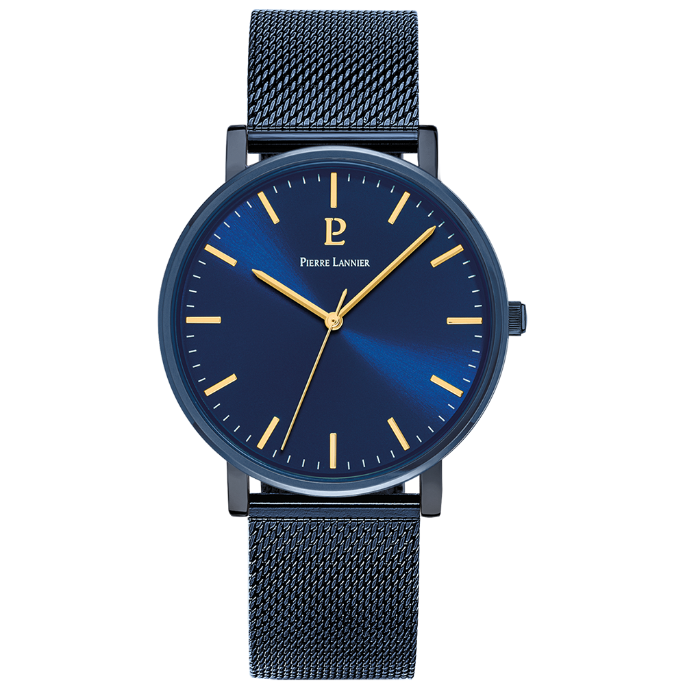 La Montre Homme Pierre Lannier ESSENTIAL, acier 218F466