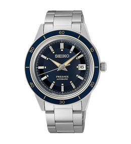 La Montre Homme SEIKO PRESAGE, Automatique 3 aiguilles et date, SRPG05J1