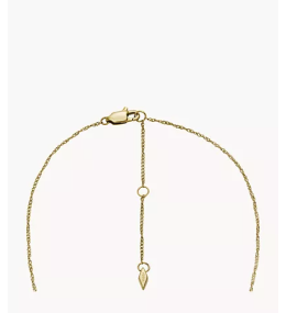 Le Collier Femme FOSSIL, papillon Sutton Radiant Wings en nacre, blanc, JF04424710