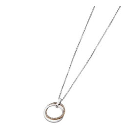 Collier acier bicolore LOTUS STYLE LS1780-1/2