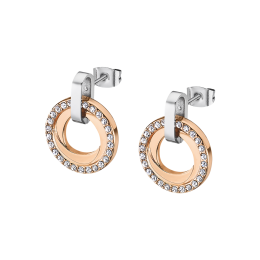 Les Boucles d'oreilles Femmes, Lotus Style Les Femmes, Acier Bicolore, LS2176-4/3