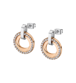 Les Boucles d'oreilles Femmes, Lotus Style Les Femmes, Acier Bicolore, LS2176-4/3