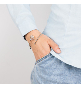BRACELET LOTUS STYLE, ACIER FEMME LS2169-2/4