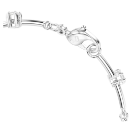 Le Bracelet Swarovski Constella Tennis, Crystal Pearl, Tailles rondes, Blanc, Métal rhodié, 5707511