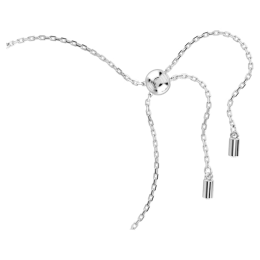 Le Bracelet-jonc Swarovski Constella, Crystal Pearl, Tailles rondes, Blanc, Métal rhodié, 5705618