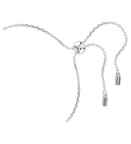 Le Bracelet-jonc Swarovski Constella, Crystal Pearl, Tailles rondes, Blanc, Métal rhodié, 5705618
