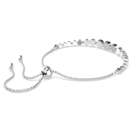 Le Bracelet Swarovski Tennis Imber, Diverses tailles rondes, Blanc, Métal rhodié, 5705451