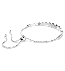 Le Bracelet Swarovski Tennis Imber, Diverses tailles rondes, Blanc, Métal rhodié, 5705451