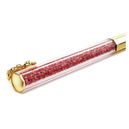 Le Stylo à Bille Swarovski, Crystalline Chinese New Year, Forme octogonale, Année du Serpent, Rouge, Placage de ton or, 5699334