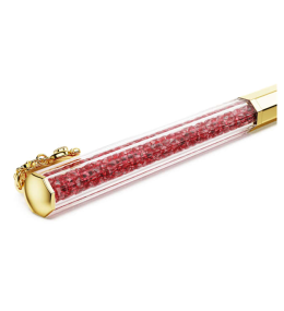 Le Stylo à Bille Swarovski, Crystalline Chinese New Year, Forme octogonale, Année du Serpent, Rouge, Placage de ton or, 5699334