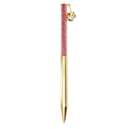 Le Stylo à Bille Swarovski, Crystalline Chinese New Year, Forme octogonale, Année du Serpent, Rouge, Placage de ton or, 5699334