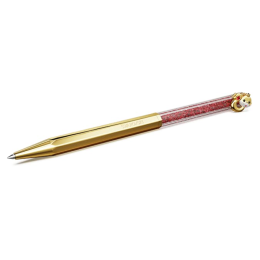 Le Stylo à Bille Swarovski, Crystalline Chinese New Year, Forme octogonale, Année du Serpent, Rouge, Placage de ton or, 5699334