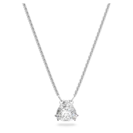 Le Collier Swarovski, Millenia Taille trillion, Blanc, Métal rhodié, 5628352