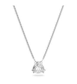 Le Collier Swarovski, Millenia Taille trillion, Blanc, Métal rhodié, 5628352