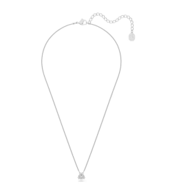 Le Collier Swarovski, Millenia Taille trillion, Blanc, Métal rhodié, 5628352