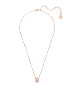 Le Collier Millenia Swarovski, Taille octogonale, Rose, Placage de ton or rosé, 5614933