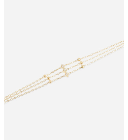 Le Bracelet Poseidon en acier PVD jaune et oxydes de zirconium, ZAG bijoux, SBS24471-01WHT