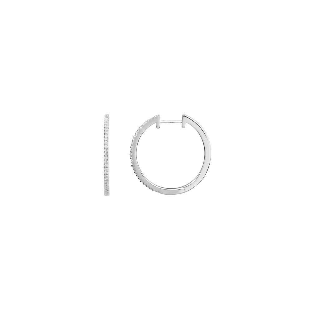 Boucles d'oreilles Argent 925/1000, Argent by Stauffer, 70400436