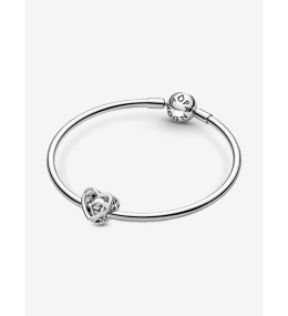 Charms - Bijoux - PANDORA - Charm Pandora moments, Cœurs infinis entrelacés, en argent 925/1000 790800C00