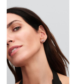 Les Boucles d'oreilles Pandora, noeud de l'infini en argent 925/1000, 293761C01