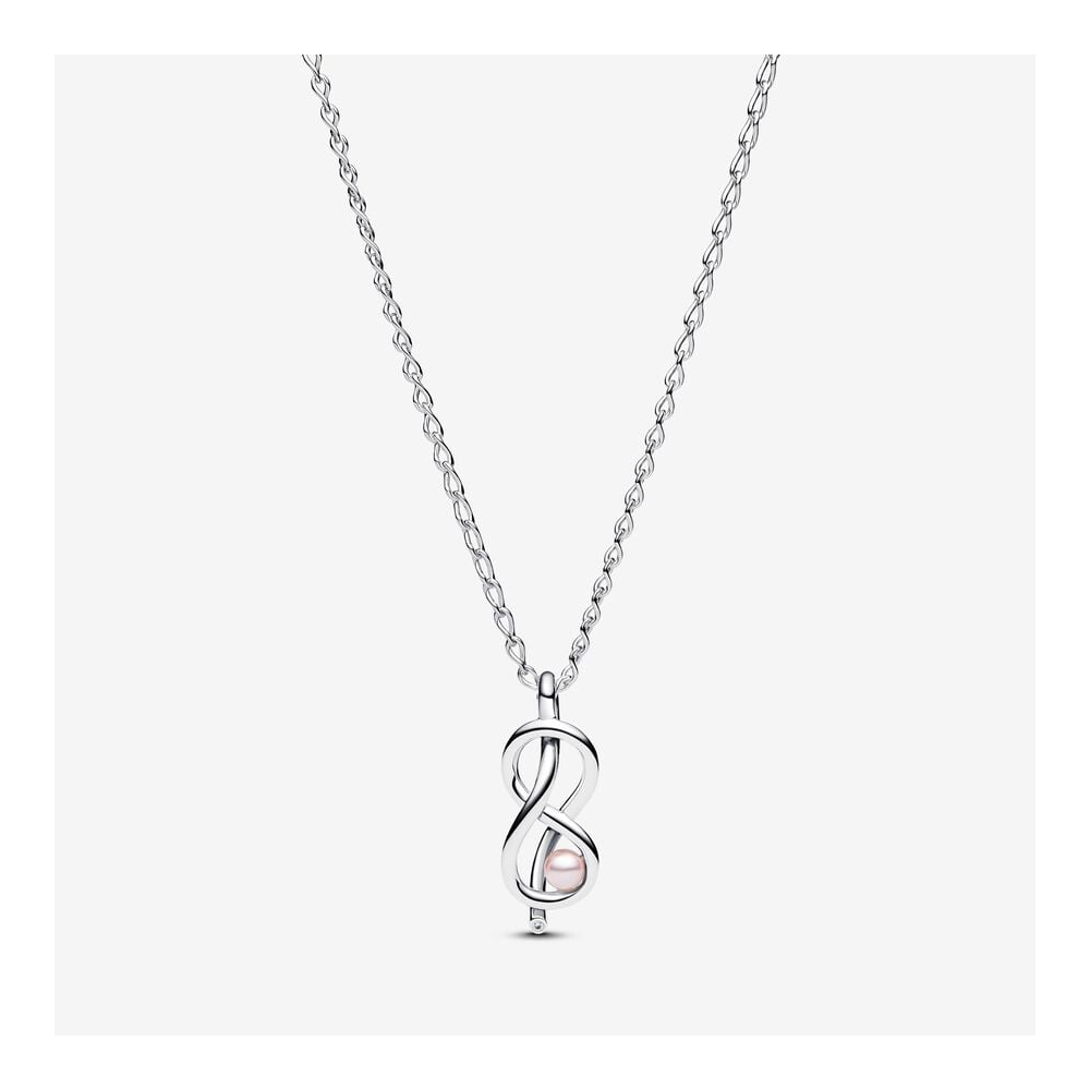 Collier chaîne Pandora moments, noeud de l'infini en argent 925/1000 393762C01-50