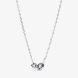 Le Collier Pandora moments, halo enveloppant en argent 925/1000 393776C01-45