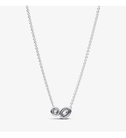 Le Collier Pandora moments, halo enveloppant en argent 925/1000 393776C01-45