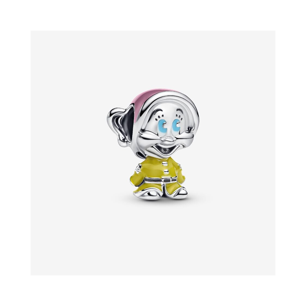 Charm Pandora moments, Disney Blanche-Neige simplet en argent 925/1000, 793749C01